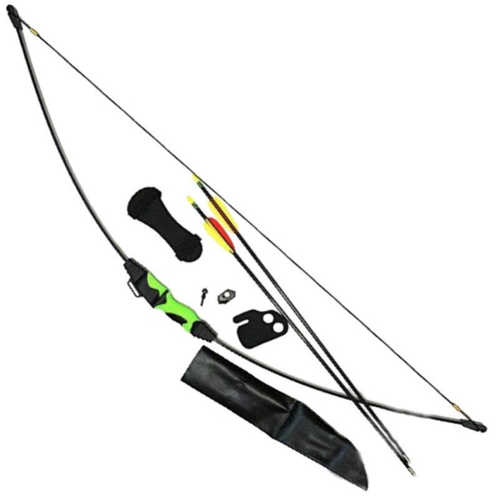 Dette startsæt kommer med alt man skal bruge for at komme igang med bueskydning