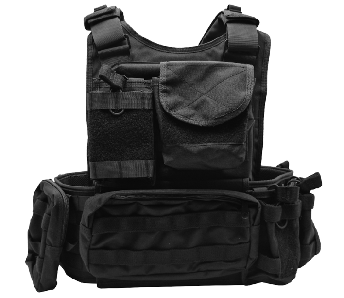 Vesten er lavet så man er klar til kamp helt fra starten