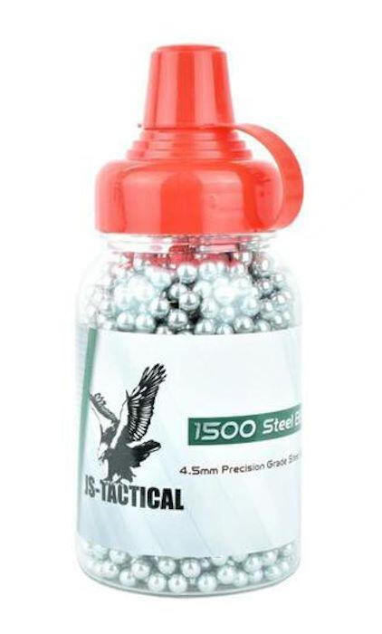 Denne pakke kommer med 1500 4,5mm stålkugler