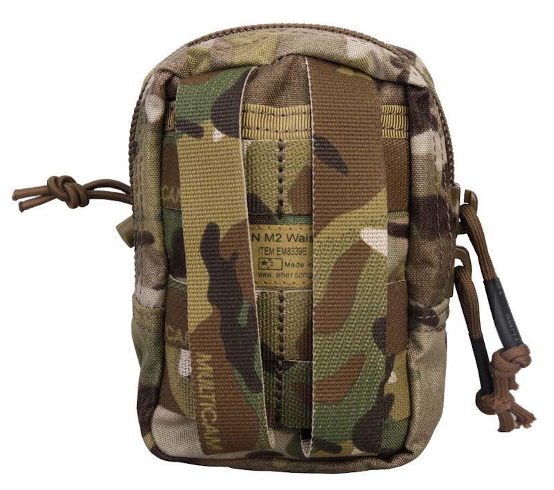 Lommen monteres via Molle system