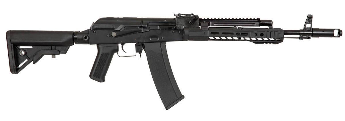 Det eksterne af riflen er lavet i fuldt stål