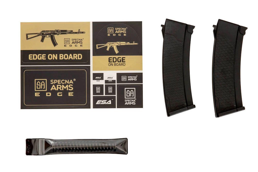 Her er de to 130 skuds mid-cap magasiner som medfølger