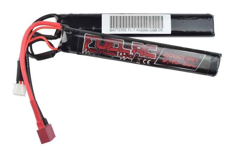 Dette batteri passer både ned i buffertubes, samt i normale M4 front skæfter