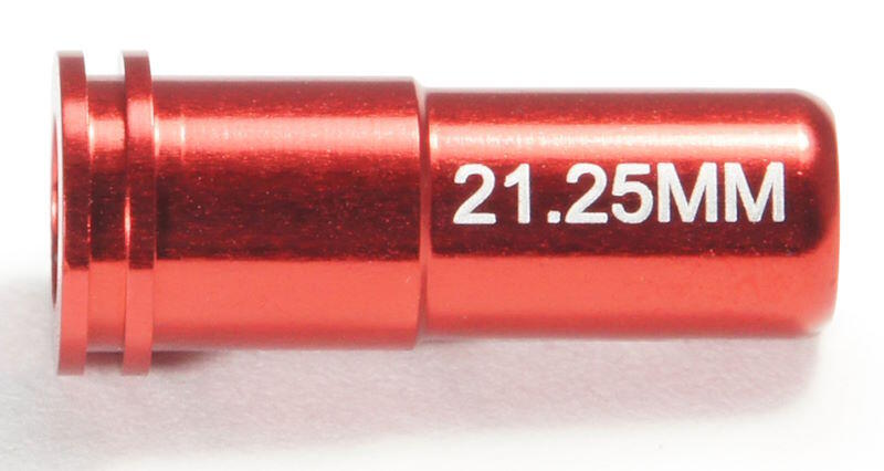 Selve nozzlen har internt et dobbelt oring design - for at sikre en god lufttæthed