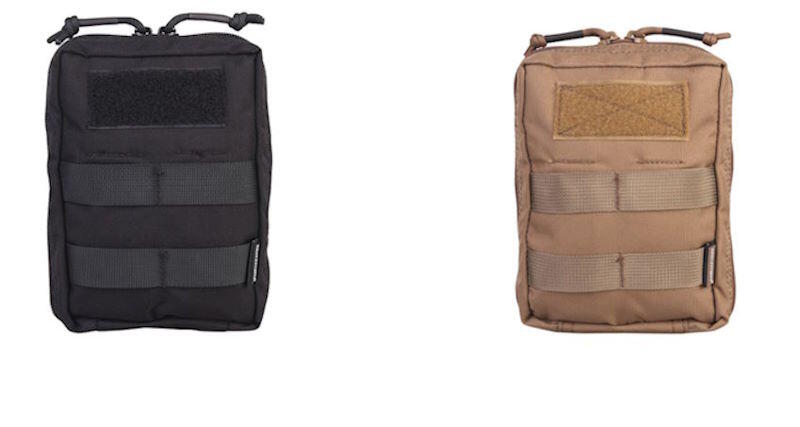 Disse lommer kommer med velcro på fronten til patches