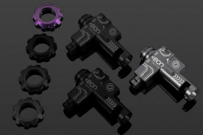 Det markeret kammer og justerings skrue er farverne der medfølger til dette kammer