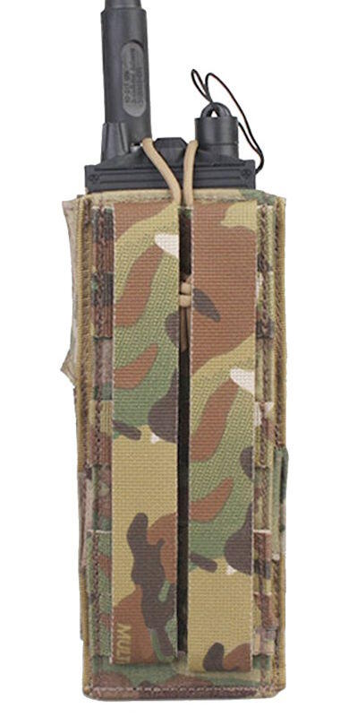 Denne pouch kan monteres på standard molle