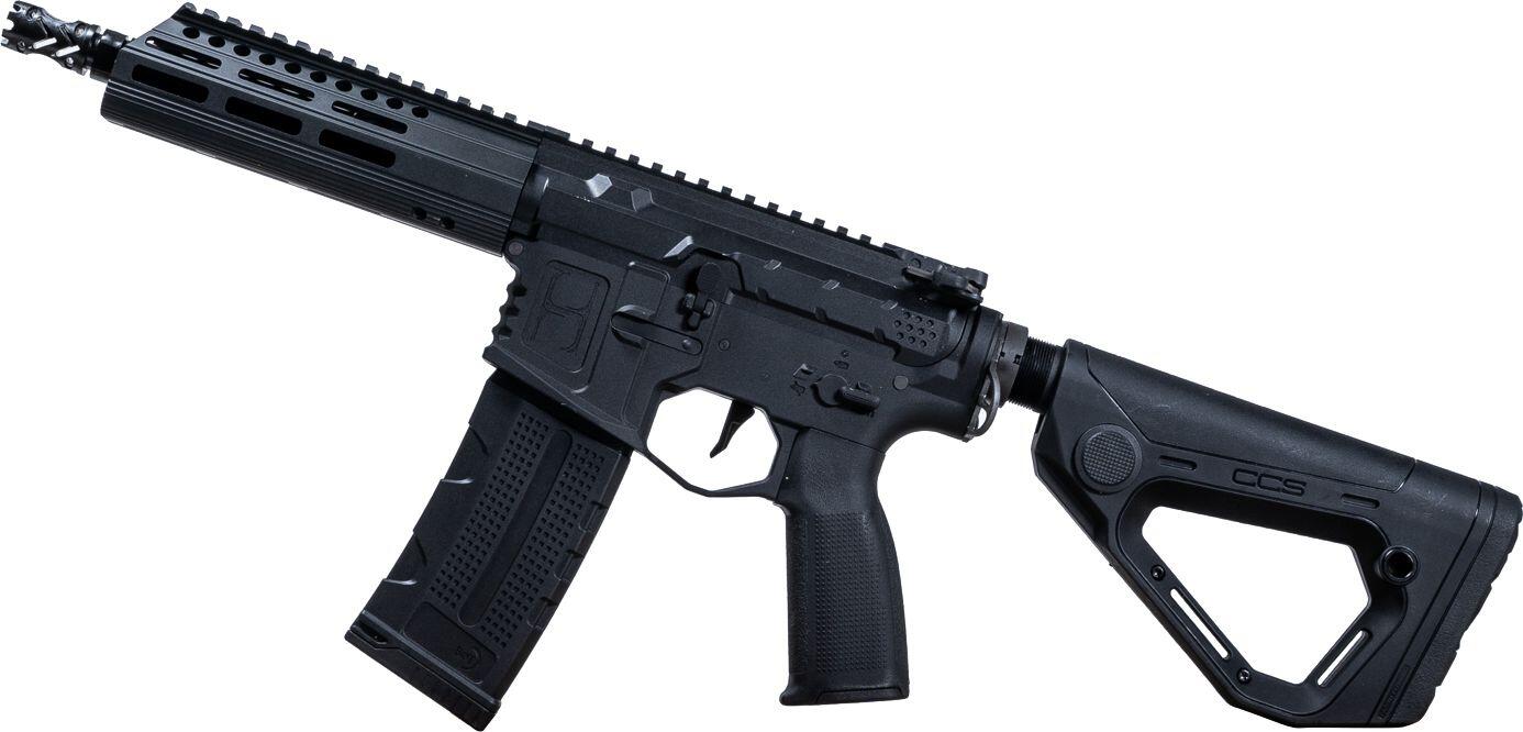 Denne riffel er speciel grundet dens brug af en EVO 3 gearboks