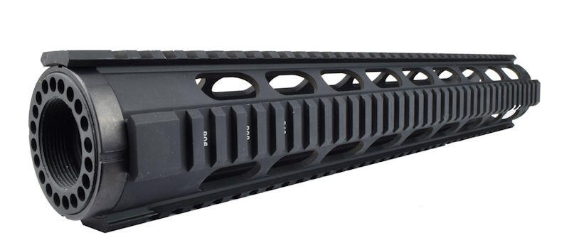 Selve railen passer på de fleste M4 aeg rifler