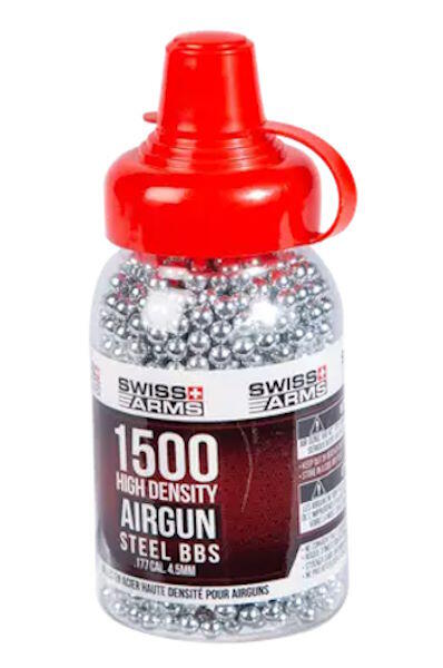 Dette er en pakke med 1500 rundhagl / stålkugler