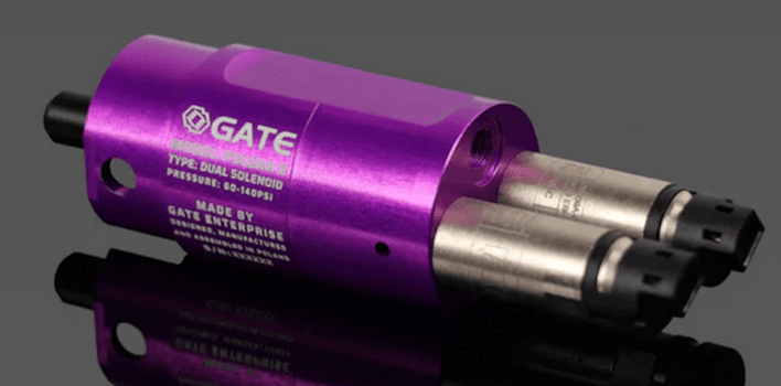 Denne engine fungere smart med et closed bolt system, som sparer på luften i ens build