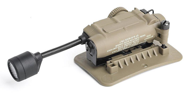 Selve lygten kommer med 3 forskellige montage former