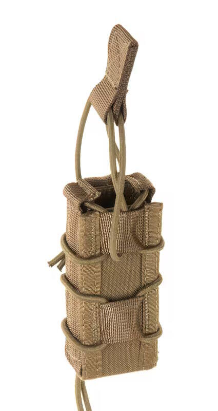 Denne lomme har justerbar retention til forskellige magasiner