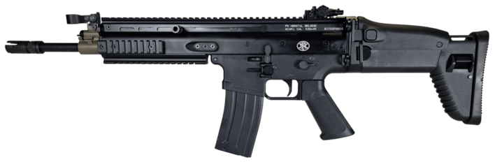 Riflen er licenseret og kommer med alle de rigtige logoer