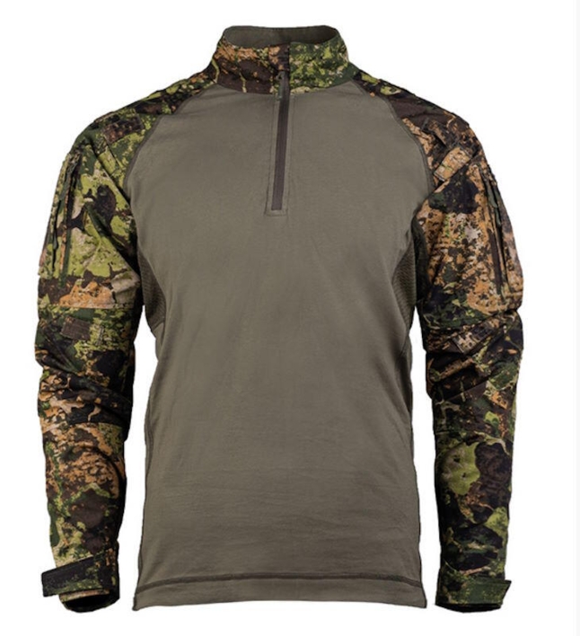 Denne combat shirt kommer med forstærket albue beskyttelse