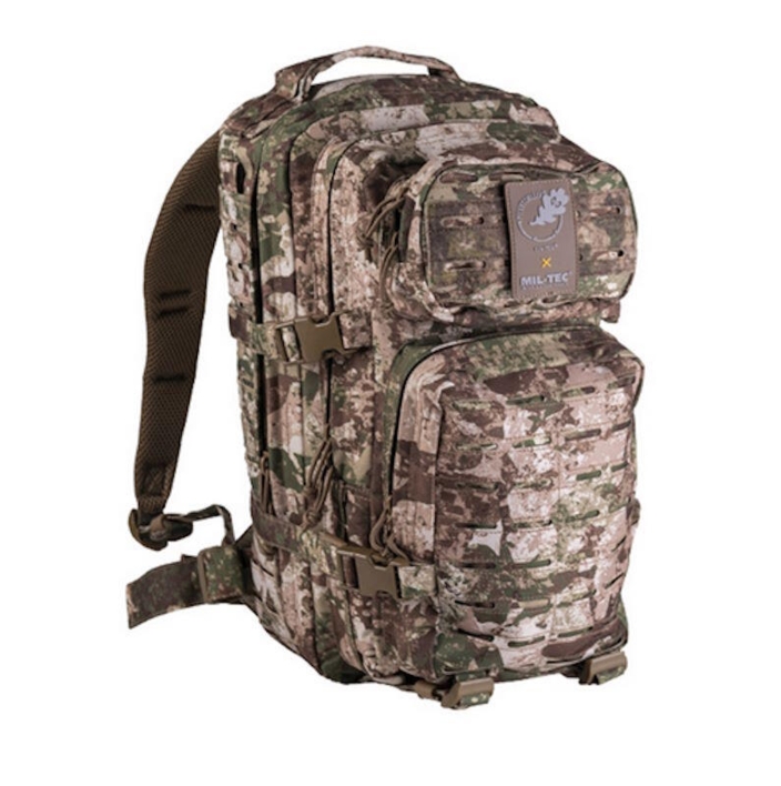 Rygsækken har polstret skulderstropper