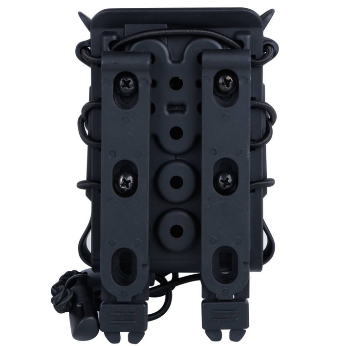 Lommen kan monteres på molle eller normalt bælte system