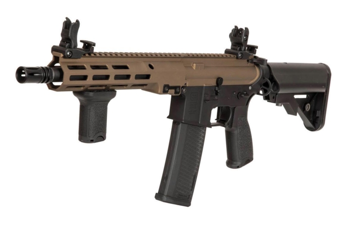 Inkluderet til riflen er iron sights