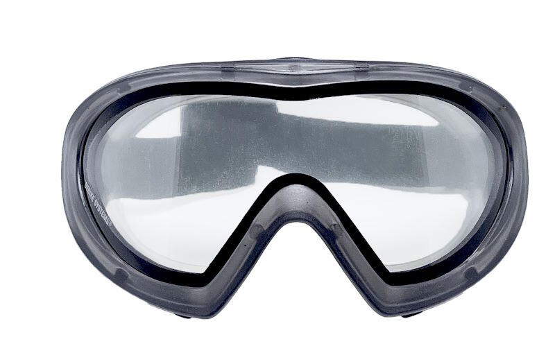 Denne beskyttelsesbrille er perfekt til brug med normale briller