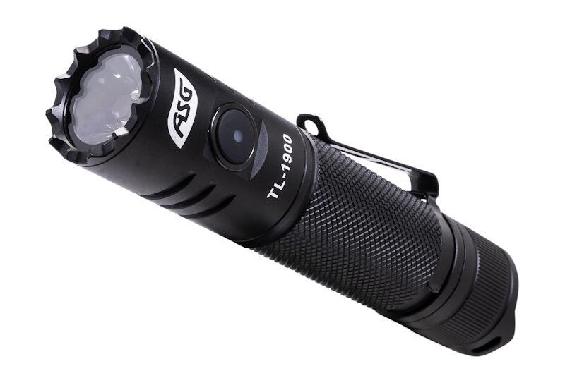 Selve lygten har 4 forskellige lumen settings