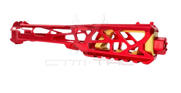 Denne slæde har et guld yderløb med 14mm CCW gevind