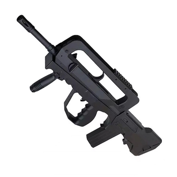 Denne famas kommer ud af kassen med montageskinne til sigte og greb