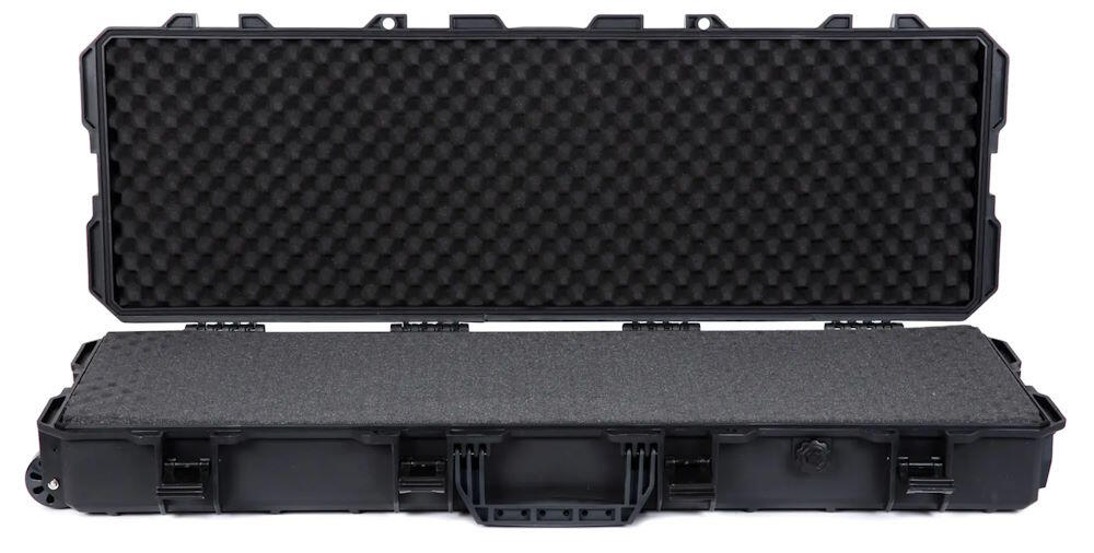 Inde i kassen er den lavet med plukskum, som sikrer at ens riffel er beskyttet optimalt