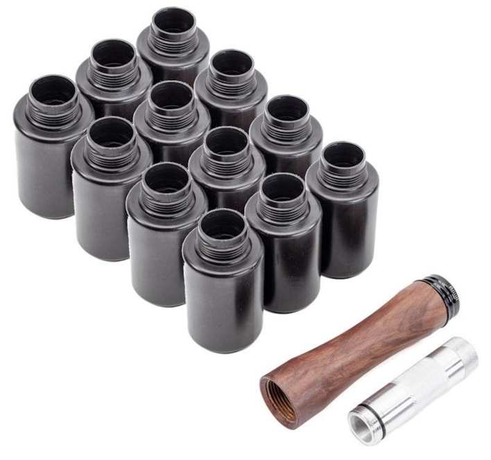 Denne pakke kommer med 12 shells