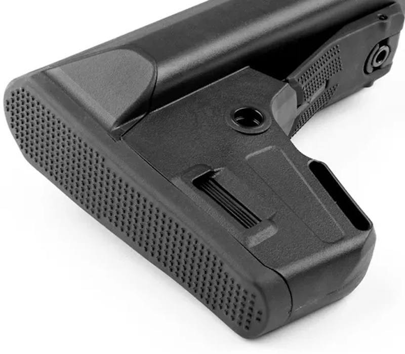 Sort PTS EPS-kolbe med gummi-kolbedæksel