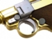 Flot trigger på denne Luger P08 4" Full Metal - Guld