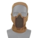 Hardball cobra stalker balaclava i sand farve med mesh maske