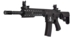 Fedt Lancer tactical M4 keymod hardballvåben i sort