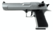 Denne blowback desert eagle i sølv bliver drevet af en 12g co2 patron