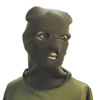 Elefanthue, oliven, finstrik 3 huls