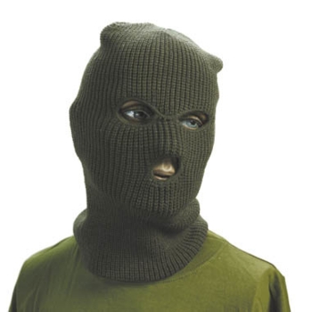 Elefanthue, oliven, med 3 huller