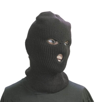 Elefanthue, sort, m/3 huller