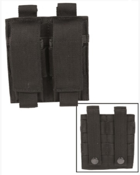 Double Pistol Magazine Pouch BK