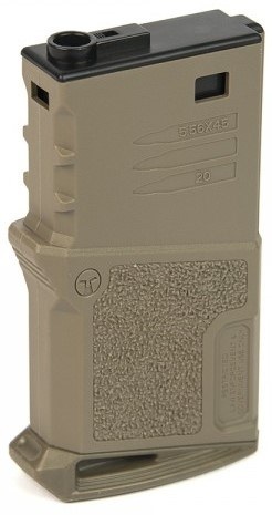 Amoeba Kort M4 120 Skuds Magasin - Tan