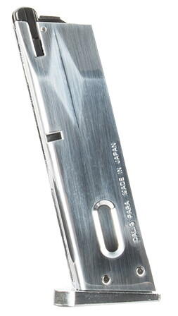 Tokyo Marui M92F, 26 Skuds Magasin - Chrome