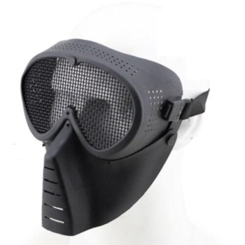 Softgun Gitter Maske - Sort