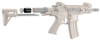 Batteritube forlænger til Enforcer PDW