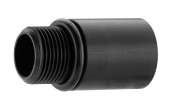 GTP9 Lyddæmper adapter 12 mm cw til 14 mm ccw