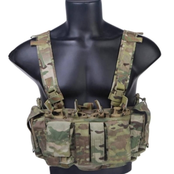 Taktisk Multicam chest rig