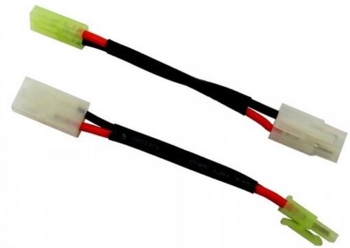 Batteri adapter Tamiya lille og stor stik